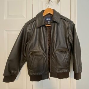 Kids leather jacket